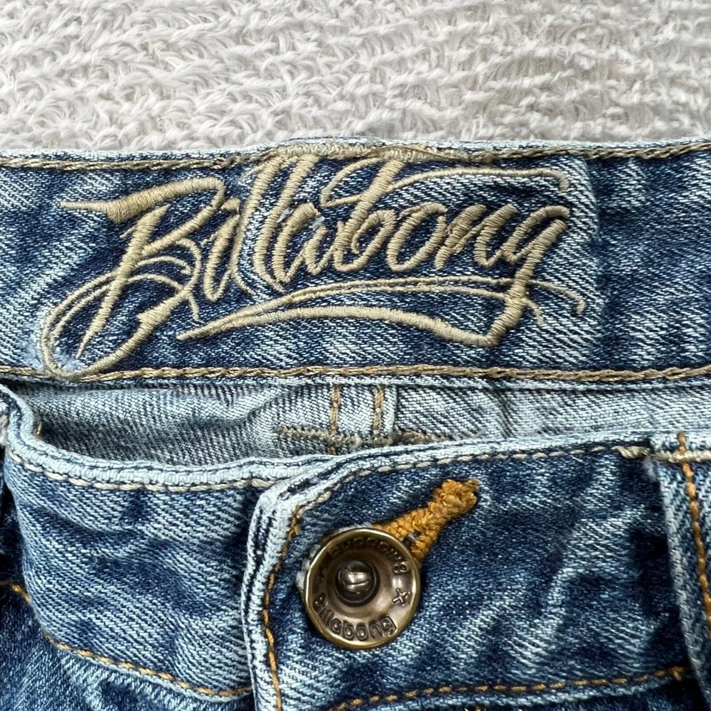 Billabong‎ The Point Straight Leg Jeans Mens 34 Medium Wash Blue Denim M307GPOR